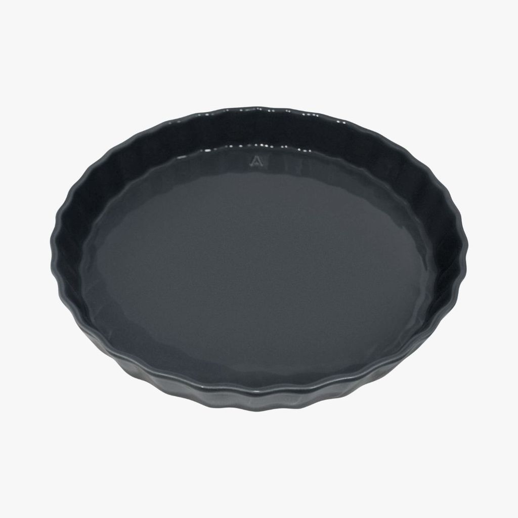 Plat à tarte Délice Noir ardoise D 30 cm - Visuel 0